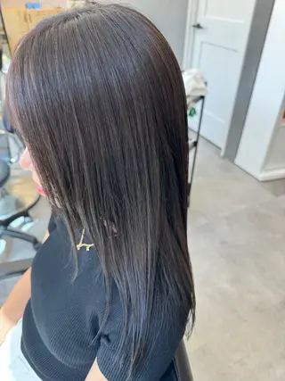 ロング カラー 【縮毛矯正/カラー】 今野寛己のヘアスタイル