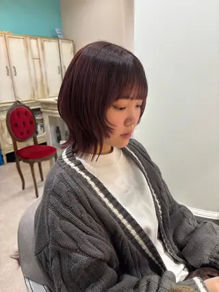 ショート イシザワ ユミのヘアスタイル