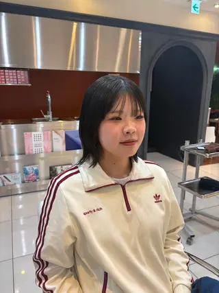 ショート 坂田 愛彩萌のヘアスタイル