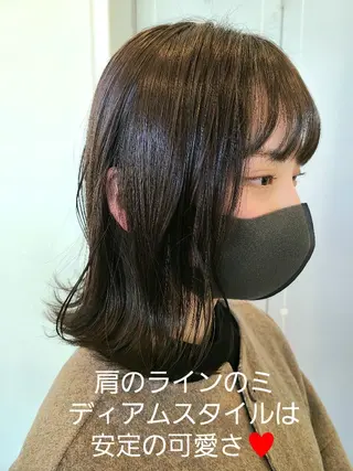 ミディアム 【ネウィ天王寺 】seiyaのヘアスタイル