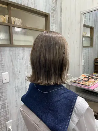 ミディアム ネモトメイナ🌿‬ 今月末で退職しますのヘアスタイル