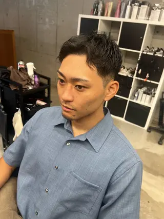 ショート メンズ アンドチル所属・メンズ特化美容師 💫西村一真のヘアスタイル