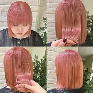 カラー momoha 『モテヘア🍓』のヘアスタイル