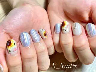 ショート Mikami Nanaのネイルデザイン