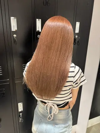 ロング カラー MINXplus所属・MINXplus 🎀 大久保良桜のヘアスタイル