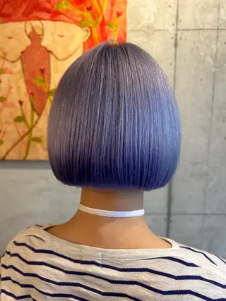 カラー 植田 瑠菜のヘアスタイル