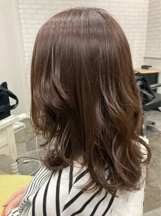 ミディアム The Apartment of Solon Citta 船橋609所属・髪質改善/縮毛矯正/ 美髪/個室/ハラのヘアスタイル