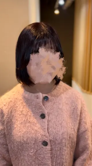 ショート カラー みな🫧艶カラー/ 髪質改善/前髪カットのヘアスタイル