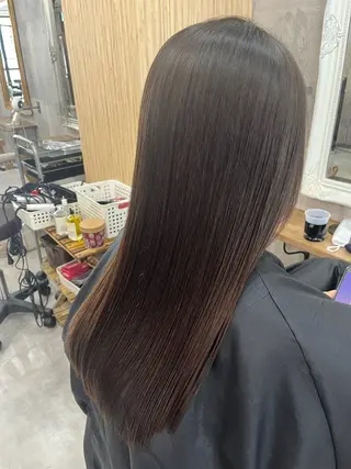 セミロング 髪質改善カラー/韓国 /井上 拓也のヘアスタイル