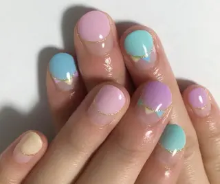 ネイル 40代からの爪を守る ×ケア重視サロン♡のネイルデザイン