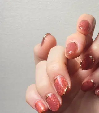 ミディアム Nail Salon Ｏｌｕ.のネイルデザイン