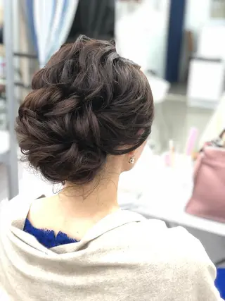 ヘアアレンジ laera 佐藤のヘアスタイル