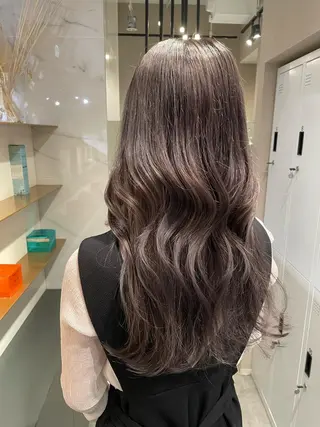 ロング カラー メンズ特化⚜️ 藤原あずさのヘアスタイル