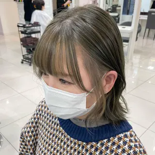 ミディアム カラー 【予防美容特化】 kasumi🌷🌷のヘアスタイル