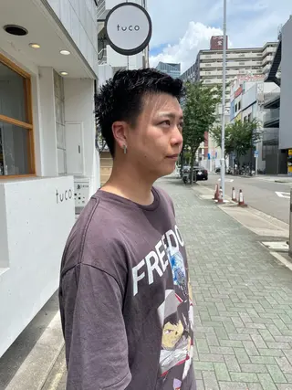 ショート メンズ 榛葉 夢乃のヘアスタイル