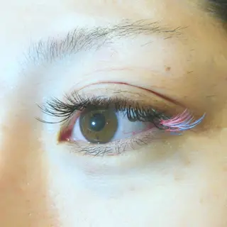 ミディアム カラー パーマ メンズ キッズ ネイル マツエク・マツパ 地域 No. 1店 nail&eyelash Liliana所属・ベテランのお店です 🍓.Lilianaのマツエク・マツパデザイン