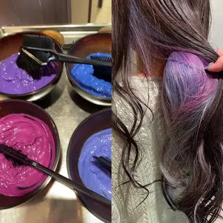 カラー 髪質改善カラー🫧 舘田千乃のヘアスタイル