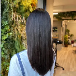 セミロング カラー 西新  MAHIRO 🩵🫧艶髪🩵🫧のヘアスタイル