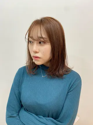ミディアム パーマ特化美容師 mikuのヘアスタイル