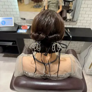 ロング 🎀ヘアアレンジ 🎀ななみのヘアスタイル