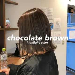 ミディアム カラー レイヤー,ボブ / 彩未のヘアスタイル