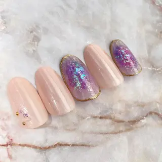 ミディアム Lety total beautyのネイルデザイン