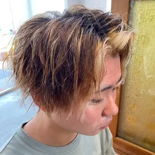 ショート ヘアアレンジ メンズ メンズパーマNo.1 🔥松嶋雄大のヘアスタイル