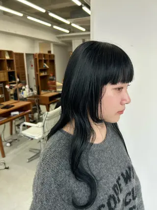 カラー 藤原 あかりのヘアスタイル