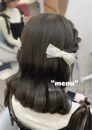 ミディアム 🎀Ami/新宿/ 透明感・艶カラー🎀のヘアスタイル