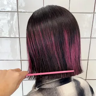 ミディアム YOIKU所属・駒場 由衣のヘアスタイル