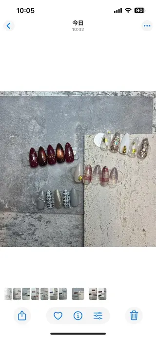 ネイル ネイルサロンmuumii所属・東十条muumii ネイルまつ毛のネイルデザイン