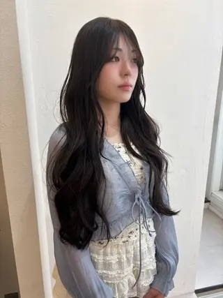ロング 安部 真輝のヘアスタイル