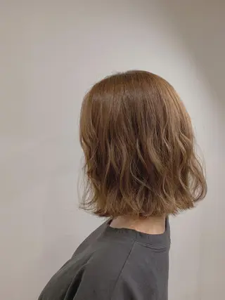 カラー YUDU🍊 germe/ジェルムのヘアスタイル