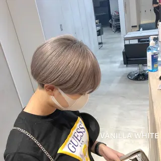 ショート 🌸ハイトーン 新田　廉 🌸のヘアスタイル