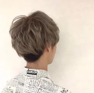 カラー メンズ 大野 翼のヘアスタイル