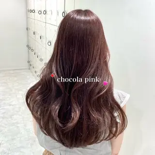 ロング カラー 韓国っぽ♡寒色/暗髪 🫧MOEKA🦋のヘアスタイル