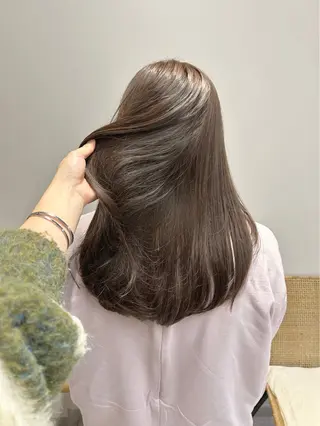 ロング カラー 🫧透明感カラー/ moc🍀shuriのヘアスタイル