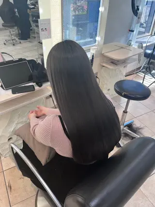 ロング カラー 韓国レイヤー×モテ髪 /MITSUKI🤍のヘアスタイル