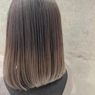 ミディアム カラー 色素薄めカラー❤︎ chihiroのヘアスタイル