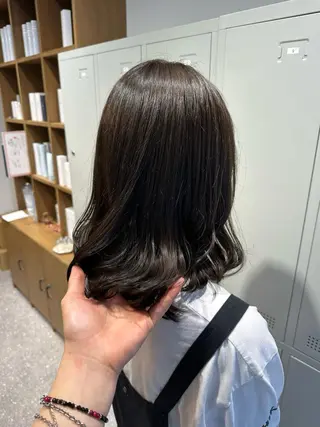 セミロング 🍇透明感カラー/ カットひかる🍒のヘアスタイル