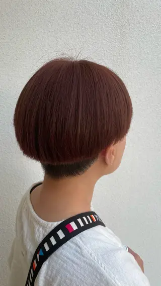 ショート カラー 縣 空のヘアスタイル
