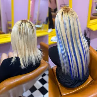 ミディアム チビ編み込みエクステ どぅ〜す/YUIのヘアスタイル