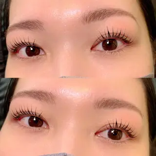 マツエク・マツパ アイブロウ Onze Yukinaのマツエク・マツパデザイン