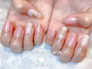 ネイル OSAKNA NAIL しおん🐠のネイルデザイン