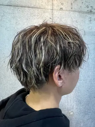 カラー パーマ メンズ メンズスタイル / 宮澤蓮のヘアスタイル