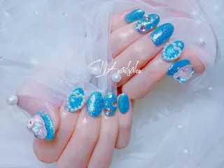 ミディアム ELIA【エリア】 nailsalonのネイルデザイン