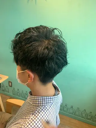 パーマ メンズ メンズパーマ&メンズ 縮毛矯正ならヒラノのヘアスタイル