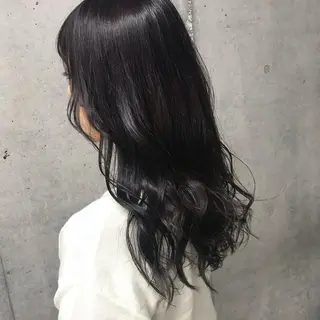 セミロング 横山 奈央のヘアスタイル