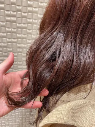 ミディアム 新宿メンズパーマ ヨモギダのヘアスタイル