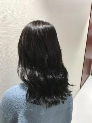 セミロング カラー ヘアアレンジ 【東北メンズヘア1 位受賞🥇】本間祐太のヘアスタイル